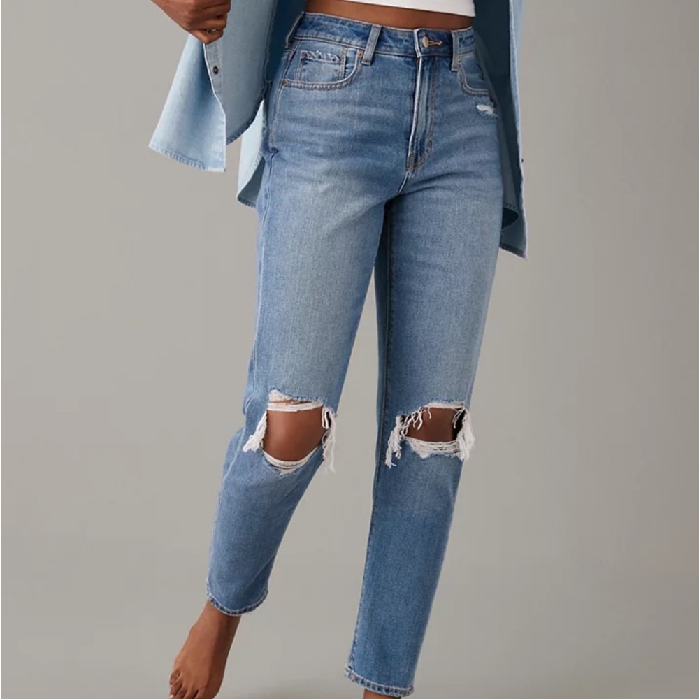 American Eagle Outfitters mom jean cool classic size 000 regular NWT